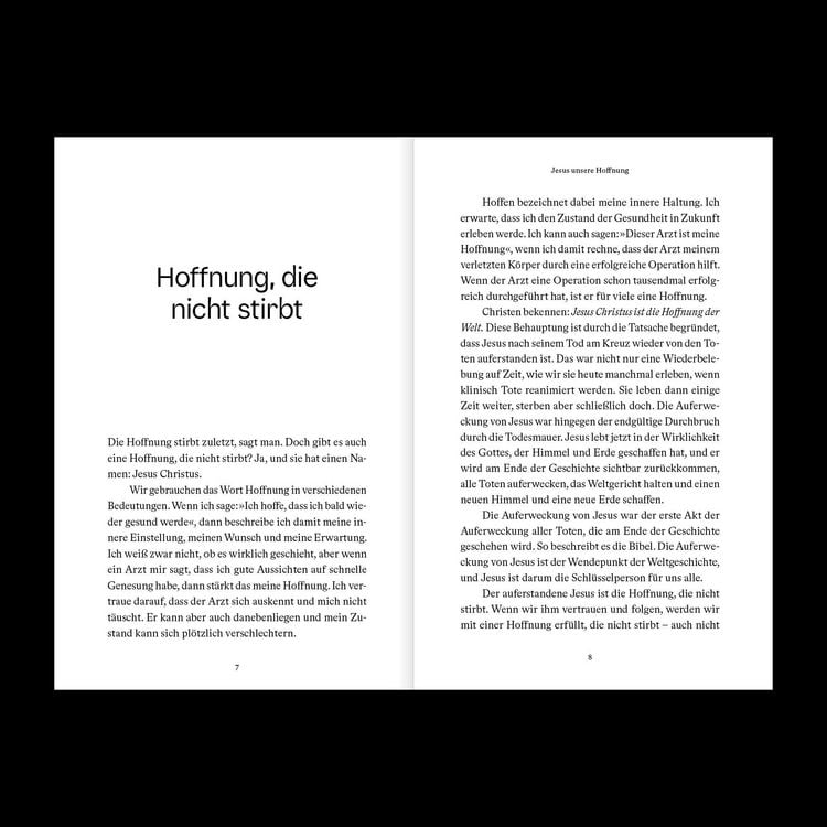 Produktbild: Jesus unsere Hoffnung