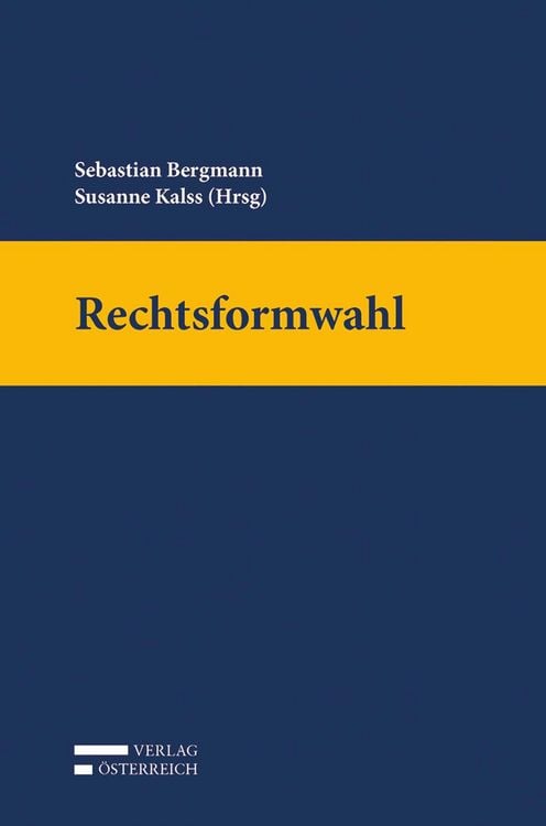 Produktbild: Rechtsformwahl