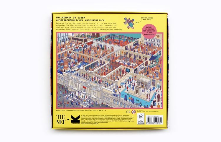 Produktbild: Die Welt des Museums - Puzzle 1000 Teile