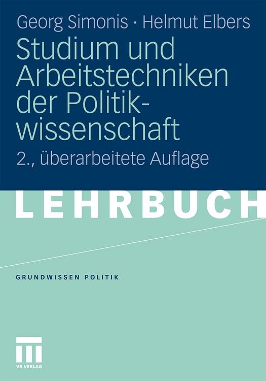 Produktbild: Studium und Arbeitstechniken der Politikwissenschaft