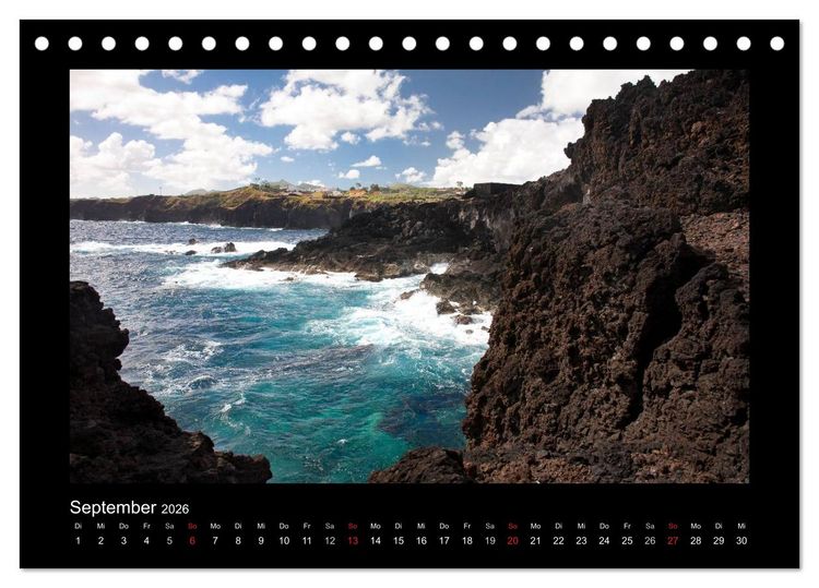 Produktbild: Azoren - S&atilde;o Miguel (Tischkalender 2026 DIN A5 quer), CALVENDO Monatskalender