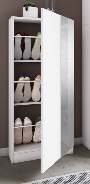 Produktbild: Holz Schuhschrank Schuhkommode Fulisa L Spiegel