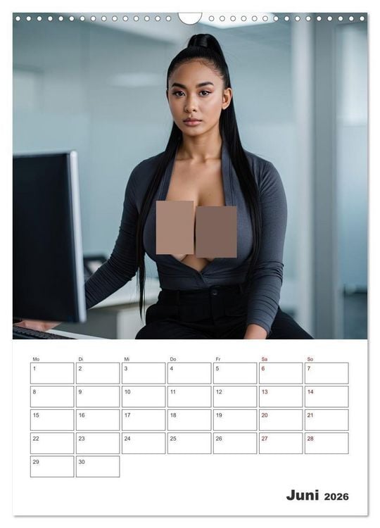 Produktbild: Schreibtischs&uuml;nden (Wandkalender 2026 DIN A3 hoch), CALVENDO Monatskalender