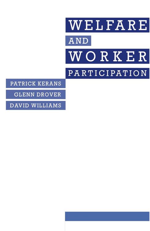Produktbild: Welfare And Worker Participation