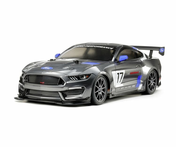 Produktbild: Tamiya 51614 1:10 Karosserie Ford Mustang GT4 Unlackiert, nicht ausgeschnitten