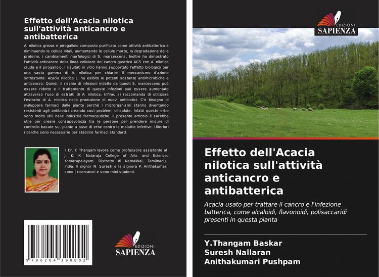 Produktbild: Effetto dell'Acacia nilotica sull'attivit&agrave; anticancro e antibatterica
