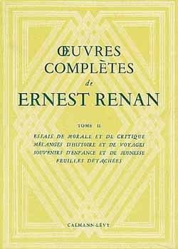 Produktbild: Oeuvres completes de ernest renan