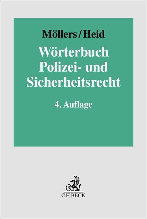 Produktbild: W&ouml;rterbuch Polizei- und Sicherheitsrecht