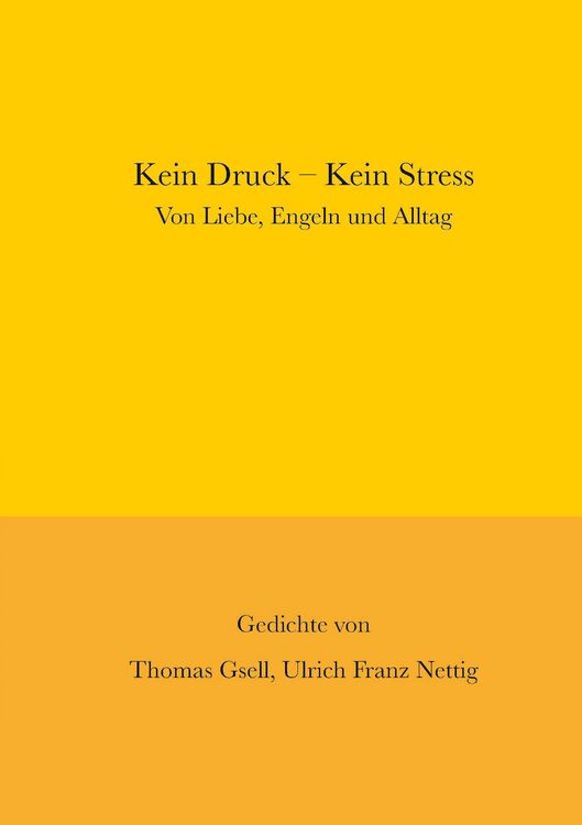 Produktbild: Kein Druck - Kein Stress