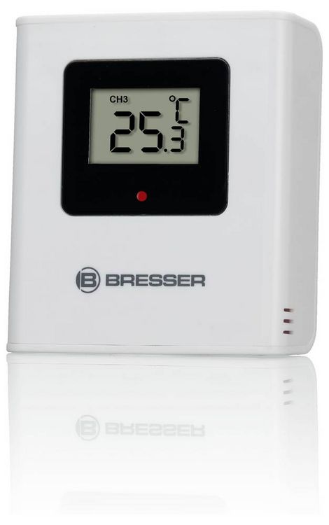 Produktbild: Bresser Optik Meteo Temp 7004200 Funk-Wetterstation Vorhersage f&uuml;r 12 bis 24 Stunden Anzahl Sensoren max. 1 St.