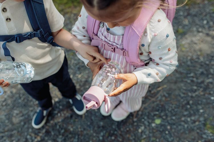 Produktbild: Trinkflasche Kindergarten pink