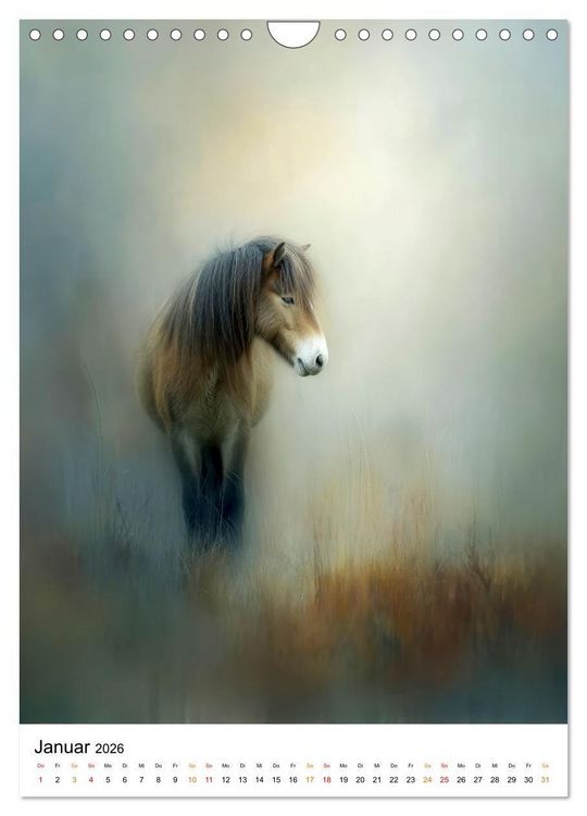 Produktbild: Tiere im Schleier der Zeit (Wandkalender 2026 DIN A4 hoch), CALVENDO Monatskalender