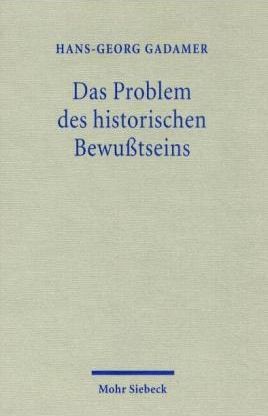 Produktbild: Das Problem des historischen Bewu&szlig;tseins