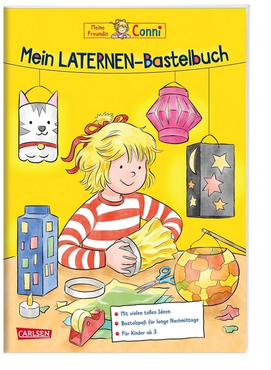 Produktbild: Conni Gelbe Reihe (Besch&auml;ftigungsbuch): Mein Laternen-Bastelbuch
