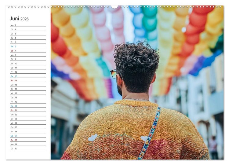 Produktbild: Ein wenig mehr Respekt (hochwertiger Premium Wandkalender 2026 DIN A2 quer), Kunstdruck in Hochglanz