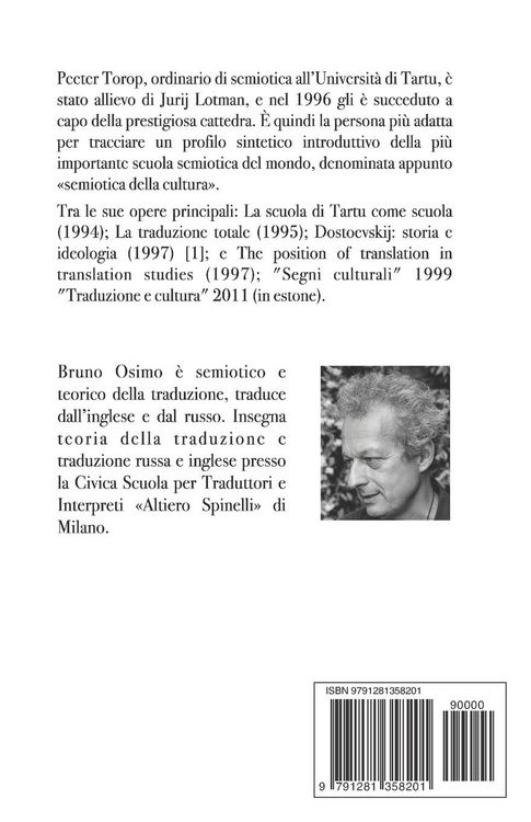 Produktbild: La semiotica della cultura