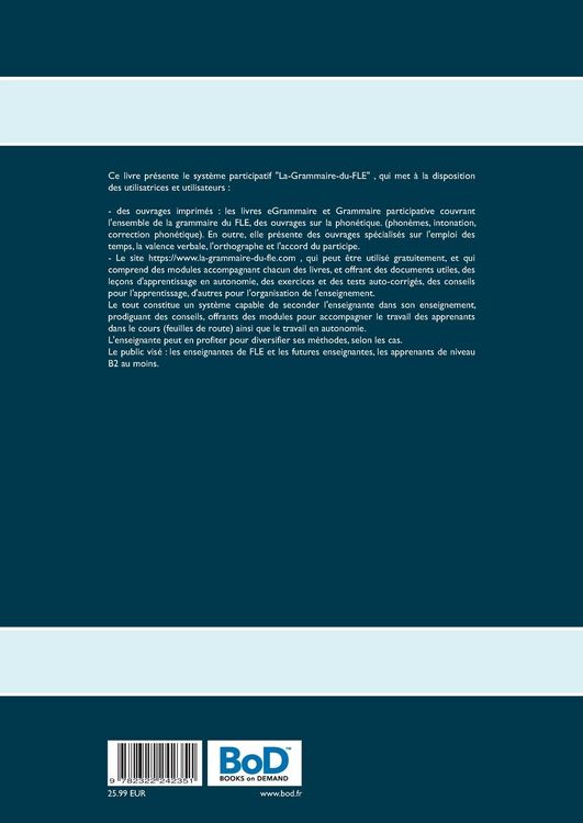 Produktbild: La Grammaire du FLE