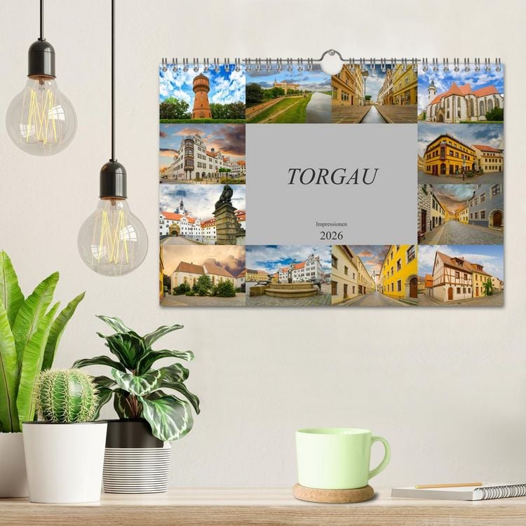Produktbild: Torgau Impressionen (Wandkalender 2026 DIN A4 quer), CALVENDO Monatskalender