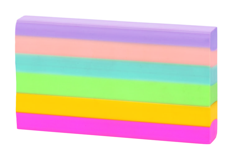 Produktbild: XXL Radierer Regenbogen