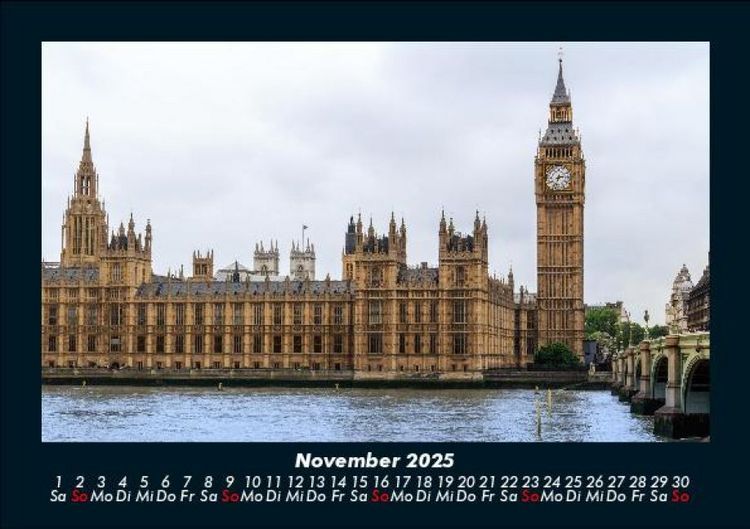 Produktbild: London - Impressionen 2025 Fotokalender DIN A5