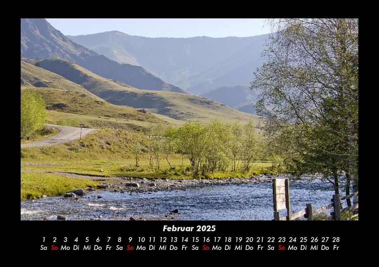 Produktbild: Berglandschaften 2025 Fotokalender DIN A3