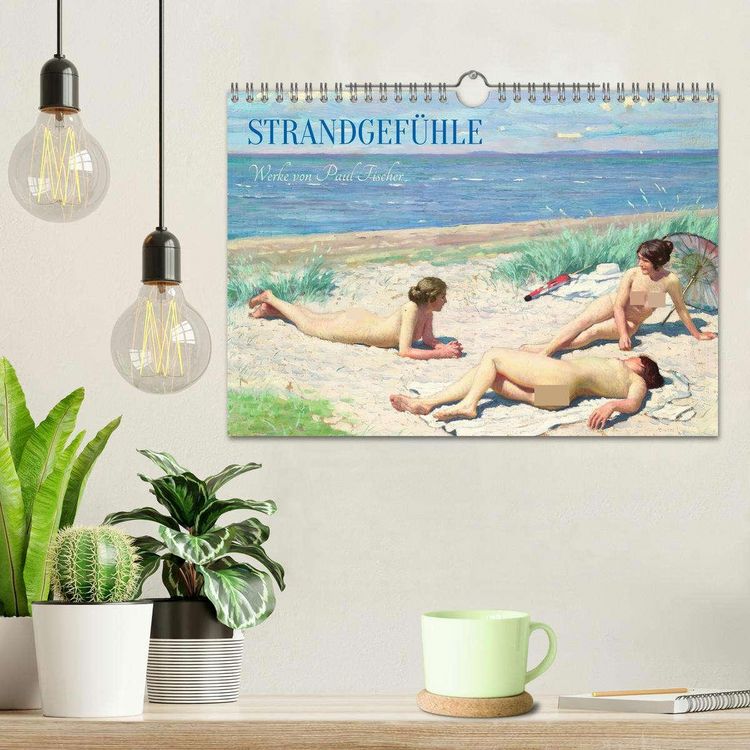 Produktbild: Strandgef&uuml;hle (Wandkalender 2026 DIN A4 quer), CALVENDO Monatskalender
