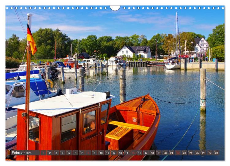 Produktbild: Insel Hiddensee - Dat s&ouml;te L&auml;nneken (Wandkalender 2026 DIN A3 quer), CALVENDO Monatskalender