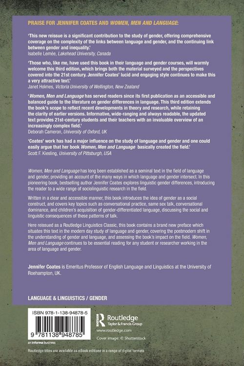 Produktbild: Women, Men and Language