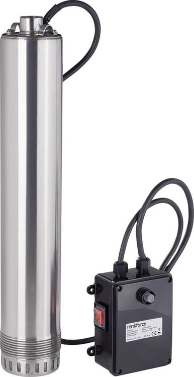 Produktbild: Renkforce 1210395 Tiefbrunnenpumpe 4500 l/h 60m