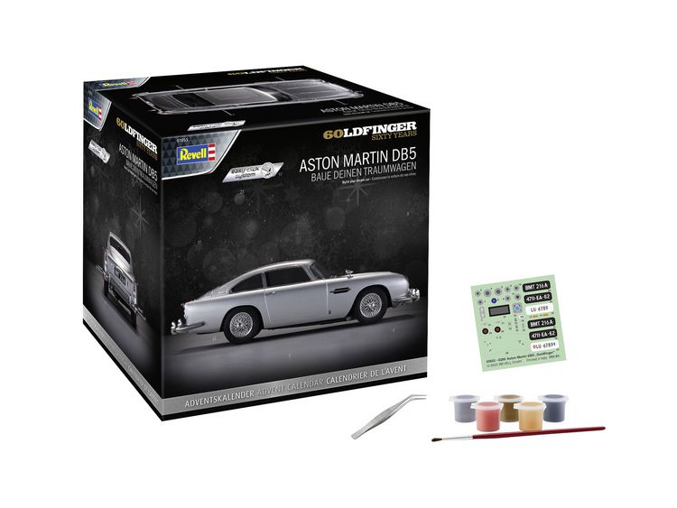 Produktbild: Modellbau Adventskalender "James Bond Aston Martin DB5"