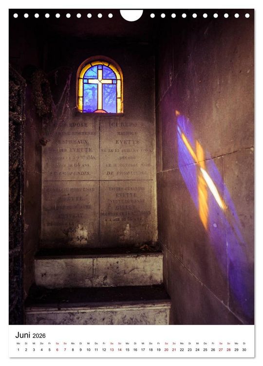 Produktbild: Le Cimeti&egrave;re du P&egrave;re-Lachaise in Paris (Wandkalender 2026 DIN A4 hoch), CALVENDO Monatskalender