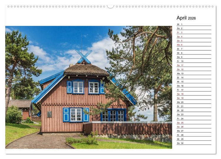 Produktbild: Entdeckungen im Baltikum (Wandkalender 2026 DIN A2 quer), CALVENDO Monatskalender