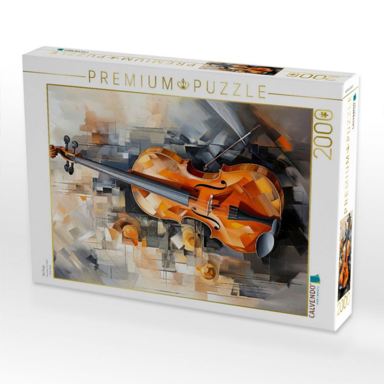 Produktbild: CALVENDO Puzzle Die Geige | 2000 Teile Lege-Gr&ouml;&szlig;e 90x67cm Foto-Puzzle f&uuml;r gl&uuml;ckliche Stunden
