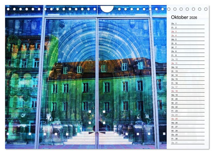 Produktbild: Die Farben von REGENSBURG (Wandkalender 2026 DIN A4 quer), CALVENDO Monatskalender