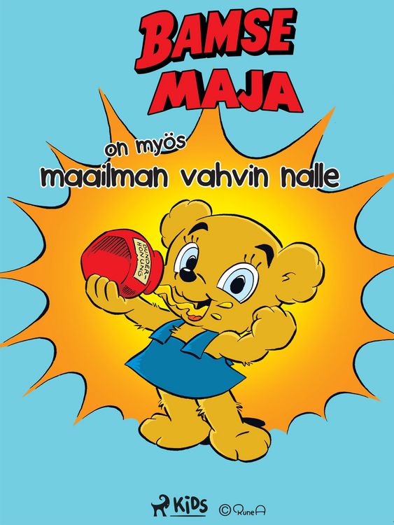 Produktbild: Nalle-Maija on my&ouml;s maailman vahvin nalle