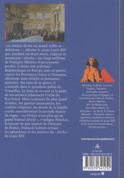 Produktbild: Louis XIV: le roi de gloire