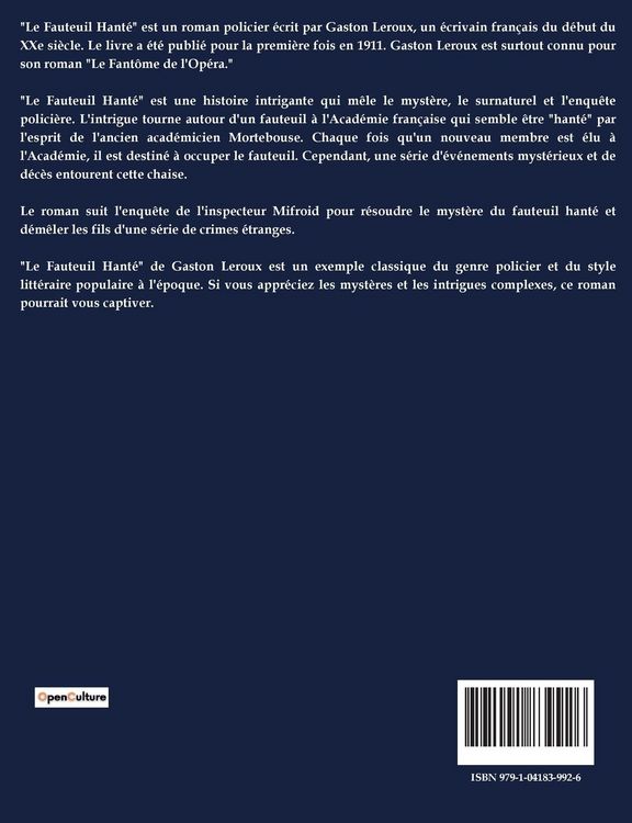 Produktbild: Le fauteuil hant&eacute;