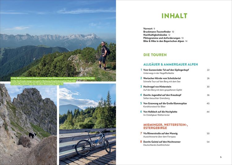 Produktbild: Bike & Hike in den bayerischen Alpen