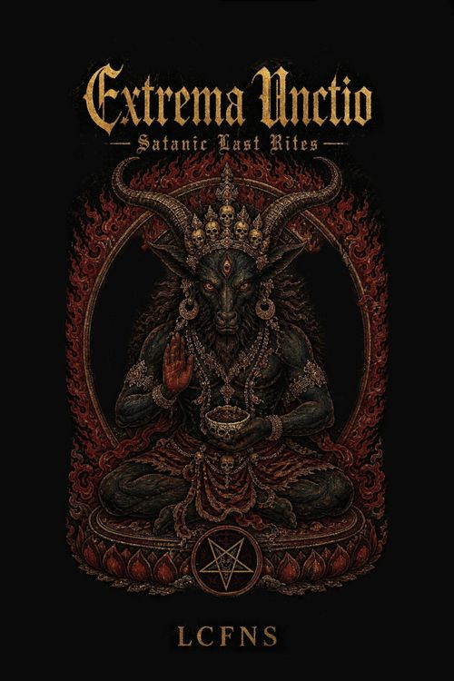 Produktbild: Extrema Unctio. A Luciferian Ritual Guide to Death, Dying, and Transformation