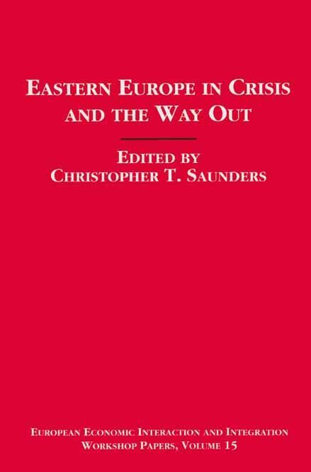 Produktbild: Eastern Europe in Crisis and the Way Out