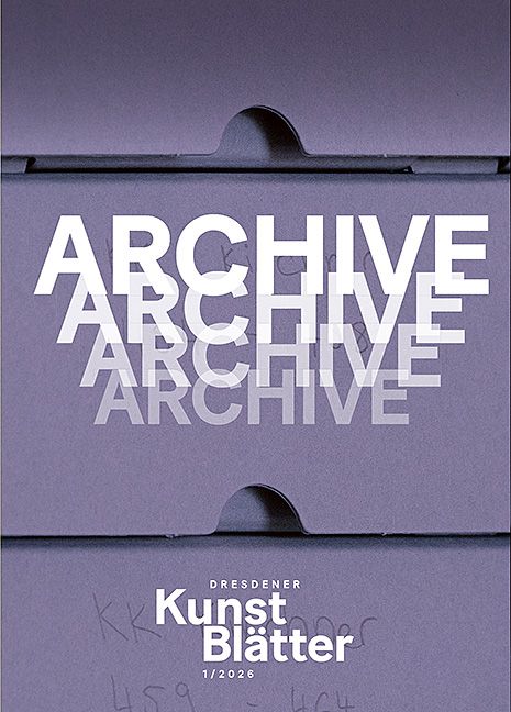 Produktbild: Dresdener Kunstbl&auml;tter 1/2026