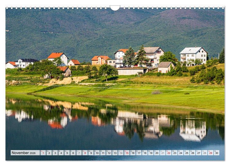 Produktbild: Wasserzauber Bosnien-Herzegowina (Wandkalender 2026 DIN A3 quer), CALVENDO Monatskalender