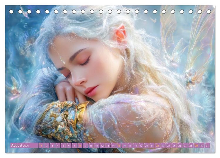 Produktbild: Fantasiereiche Kreationen - Sch&ouml;pferisch umgesetzt (Tischkalender 2026 DIN A5 quer), CALVENDO Monatskalender
