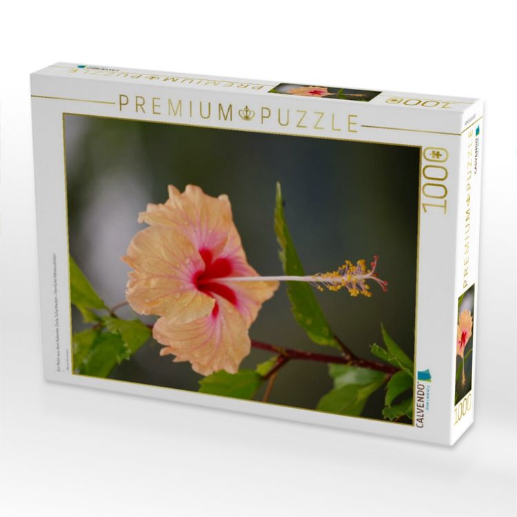 Produktbild: CALVENDO Puzzle Ein Motiv aus dem Kalender Zarte Sch&ouml;nheiten - Herrliche Hibiskusbl&uuml;ten | 1000 Teile Lege-Gr&ouml;&szlig;e 64x48cm Foto-Puzzle f&uuml;r gl&uuml;ckliche Stunden