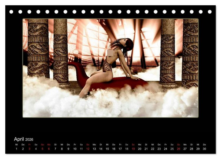 Produktbild: Digital Woman (Tischkalender 2026 DIN A5 quer), CALVENDO Monatskalender