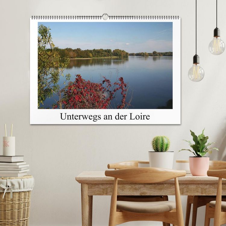 Produktbild: Unterwegs an der Loire (Wandkalender 2026 DIN A2 quer), CALVENDO Monatskalender