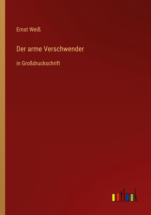 Produktbild: Der arme Verschwender