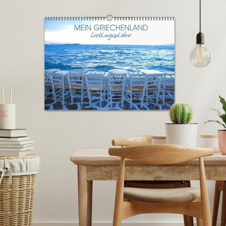 Produktbild: Mein Griechenland - Lieblingspl&auml;tze (Wandkalender 2026 DIN A3 quer), CALVENDO Monatskalender