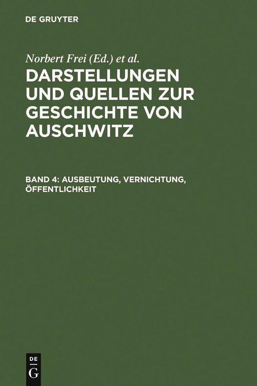 Produktbild: Ausbeutung, Vernichtung, &Ouml;ffentlichkeit