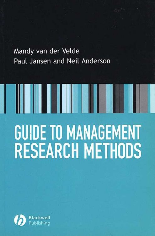 Produktbild: Guide to Management Research Methods
